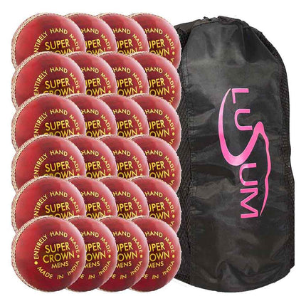 24 Pack Readers Super Crown Cricket Ball