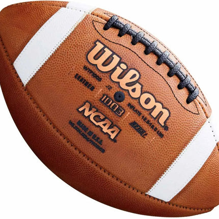 Wilson GST Leather American Football By Sports Ball Shop