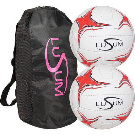 Buy Lusum Optio Netball Twin Pack | Sports Ball Shop