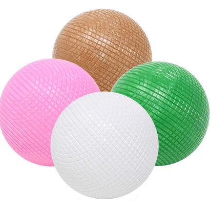 16oz Plastic 2nd Color Croquet Balls Set By Sports Ball Shop