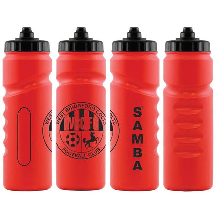 Samba Custom Printed Water Bottles 750ml Samba Football Accessories Sports Ball Shop
