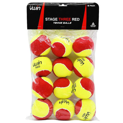 Uwin Stage 3 Red Tennis Balls Uwin Tennis Balls Sports Ball Shop