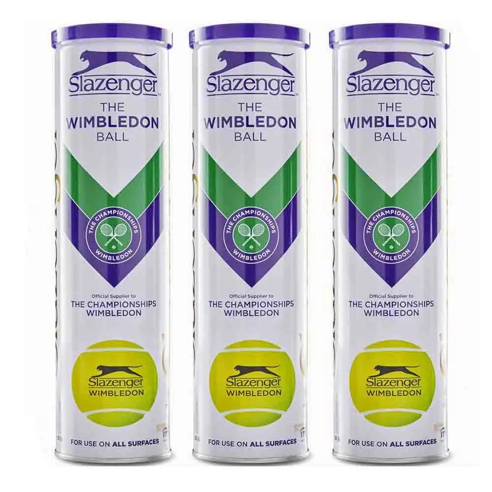 1 Dozen Slazenger Wimbledon Ultra Vis Tennis Balls