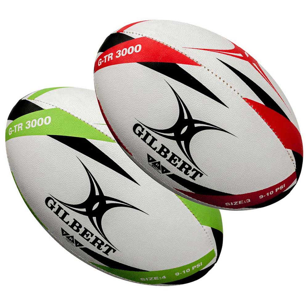 Gilbert GTR3000 Training Rugby Ball Size 3 and Size 4