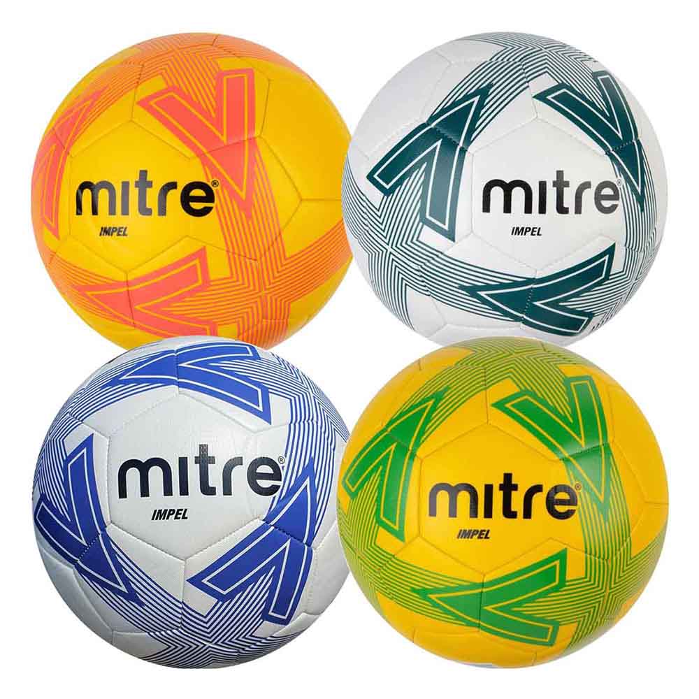Brand New 10 x Mitre Impel Club Footballs Sizes 3 4 & 5 