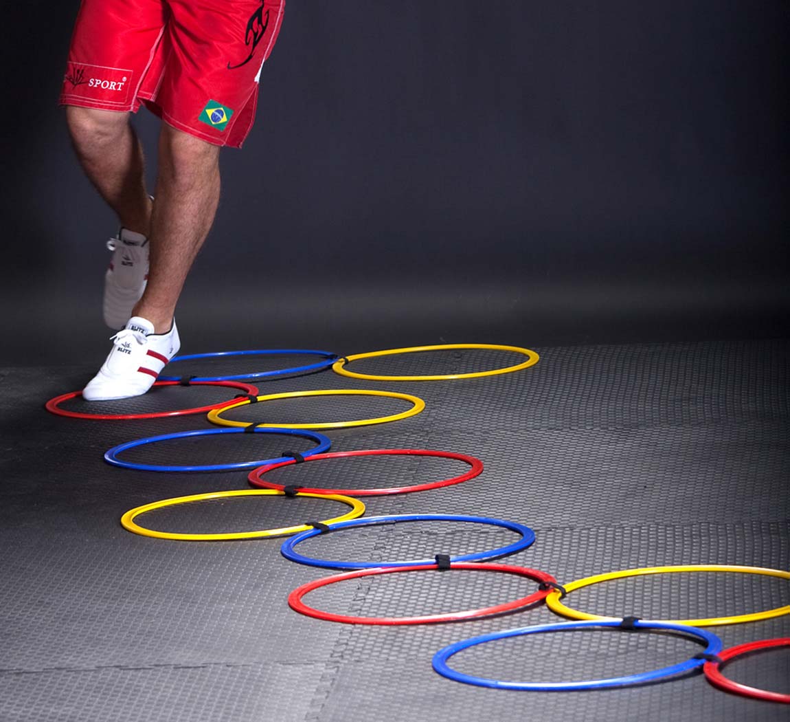 Precision Training Speed Agility Interlocked Hoops