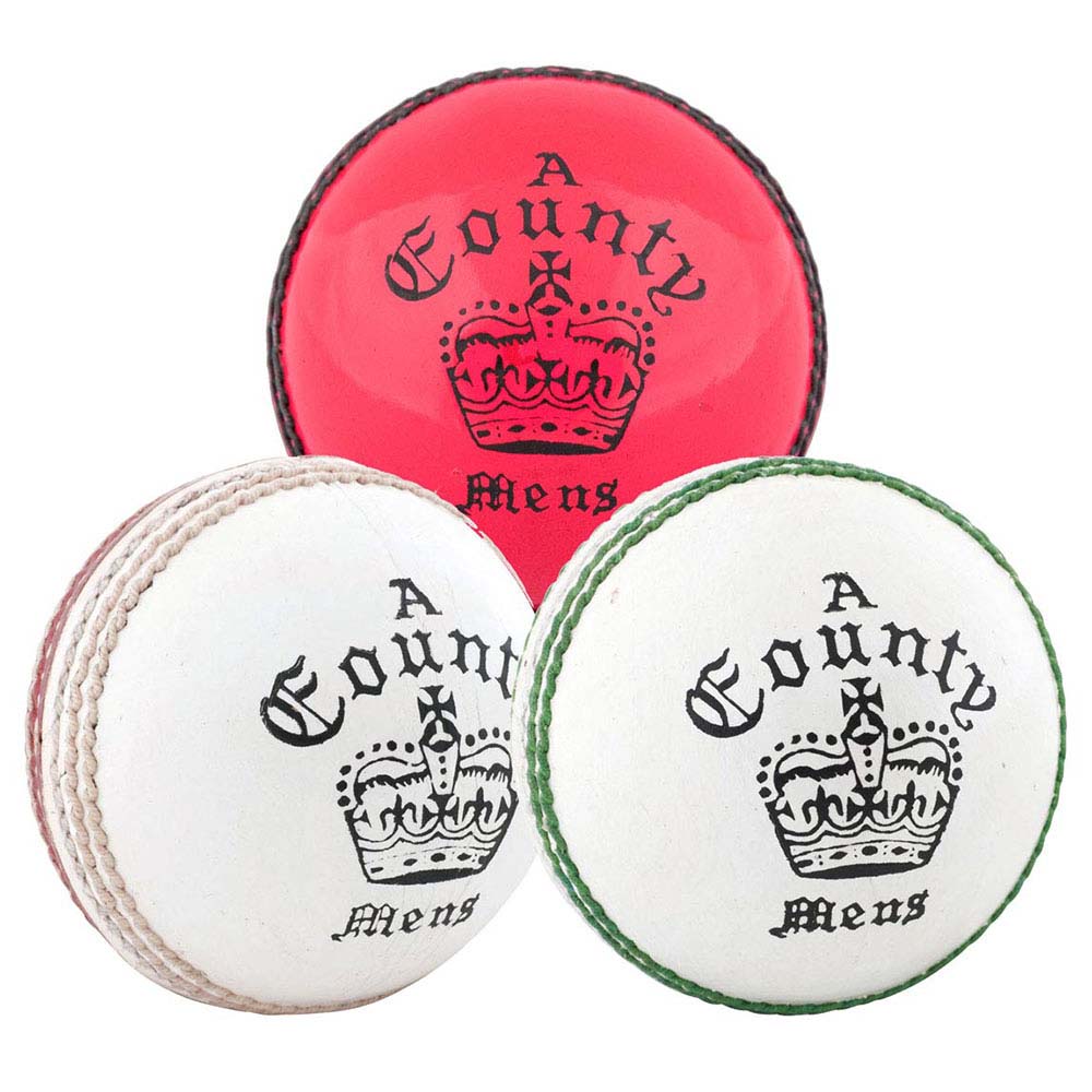 Readers County Crown Cricket Ball - Pink Or White