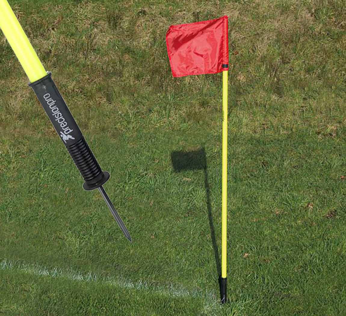 Precision Training Sprung Corner Flags Set Of 4