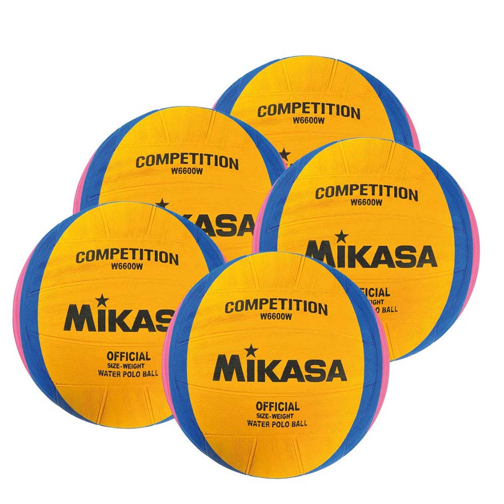 Mikasa W6600W 5 Ball Training Water Polo Pack
