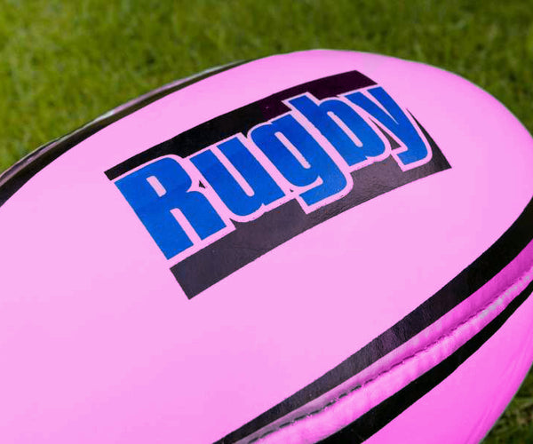 Pink Rugby Balls For Better Periphial Vision – Sports Ball Shop