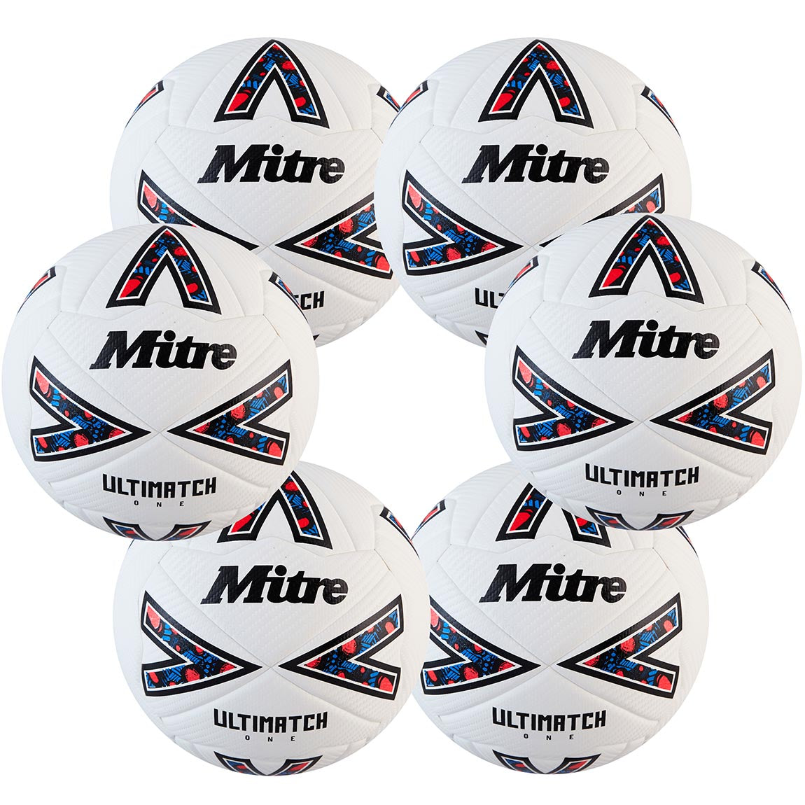 Mitre Ultimatch 6 Football Pack Mitre Football Pack Sports Ball Shop