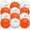 Lusum 12 Ball Hockey Balls Pack - Premium Training Balls