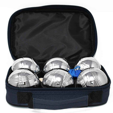 6 Ball Metal Boule Set