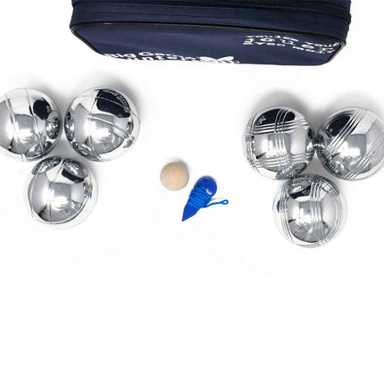 6 Ball Metal Boule Set