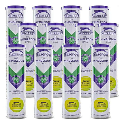 4 Dozen Slazenger Wimbledon Ultra Vis Tennis Balls