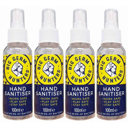 4 x BGH 100ml Sports Sanitiser