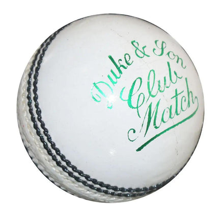 Dukes Club Match Cricket Ball Mens White
