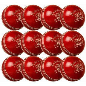 12 x Dukes Mens Club Match Cricket Ball