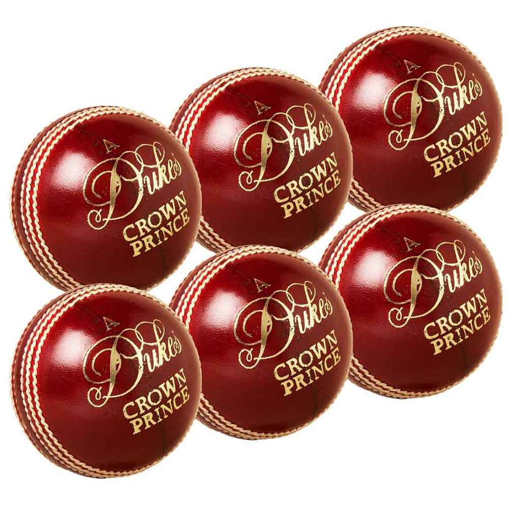 6 x Crown Prince Match Balls Cricket Balls