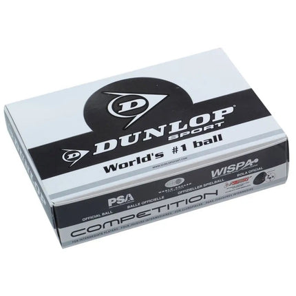 Dunlop Competition Squash Balls - Dozen