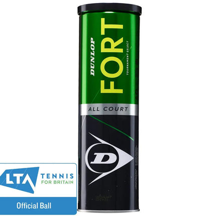 3 Dozen Dunlop Fort All Court Tennis Balls Plus a Lusum Tennis Ball Bag