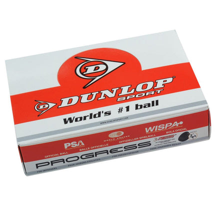 Dunlop Progress Squash Balls - Dozen
