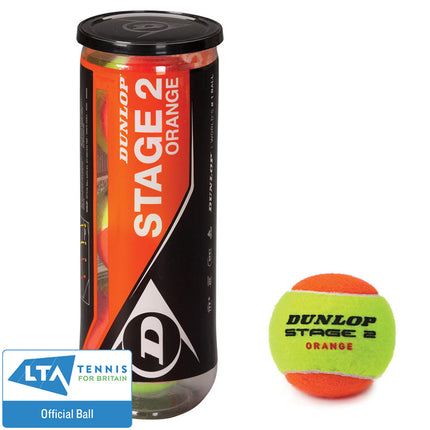 Dunlop Stage 2 Orange Tennis Balls