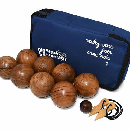 Classic Wooden Boule Set - 8 Pieces By Sports Ball Shop