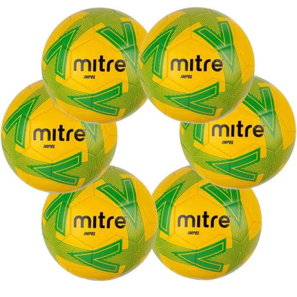 Mitre Impel 6 Ball Training Football Pack