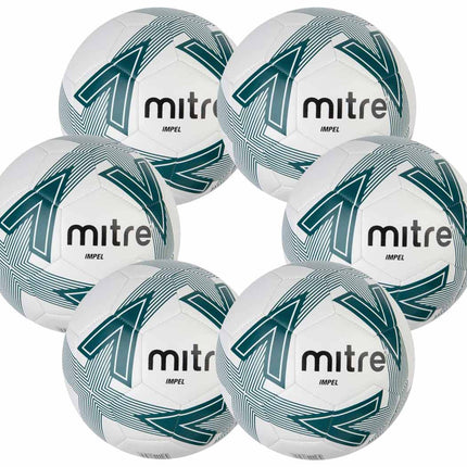 Mitre Impel 6 Ball Training Football Pack