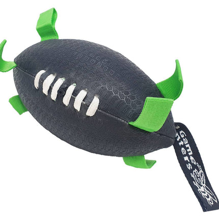 Floating Dog Footballs