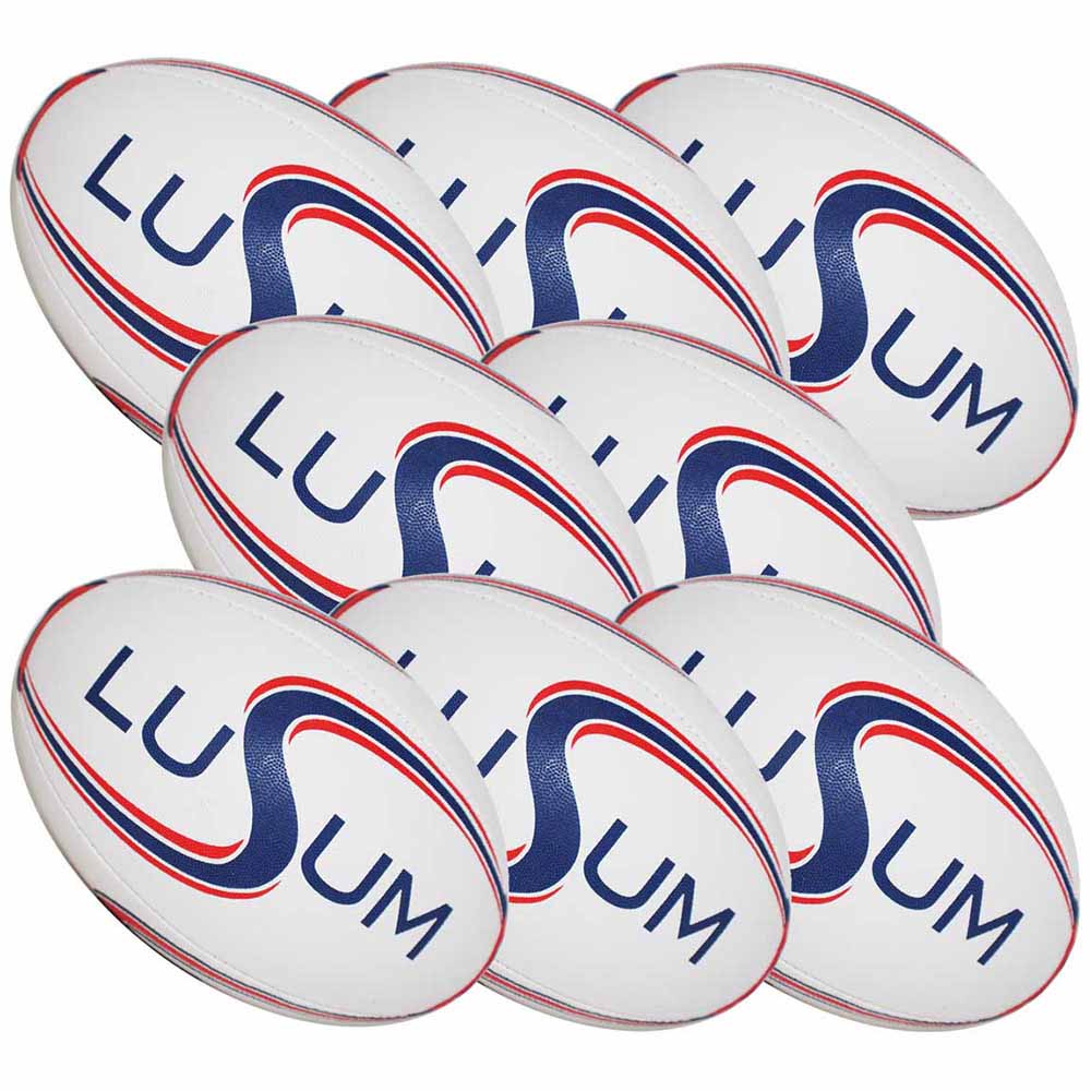 Munifex Training Rugby Ball 8 Pack Rugby Ball Set