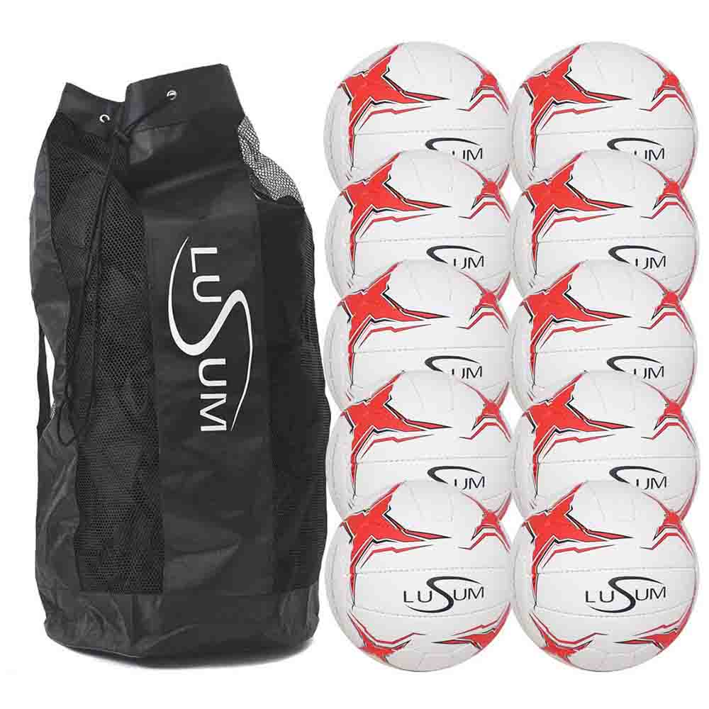 Buy 10 x Optio Netballs Bag Sports Ball Shop