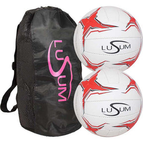 Buy Lusum Optio Netball Twin Pack | Sports Ball Shop