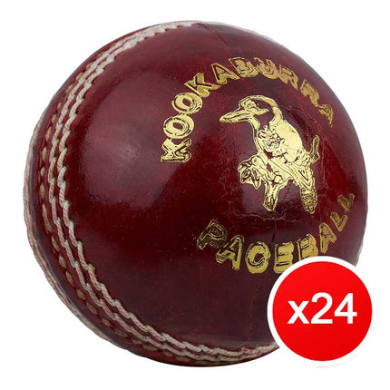 24 Pack Kookaburra Paceball Cricket Balls