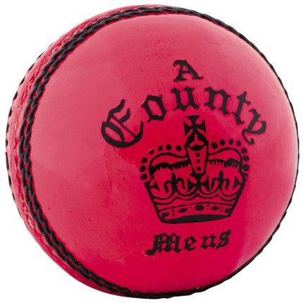 Readers County Crown Cricket Ball - Pink Or White