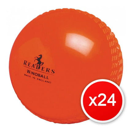 24 Pack Readers Windball - Orange By Sports Ball Shop