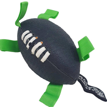 Floating Dog Footballs