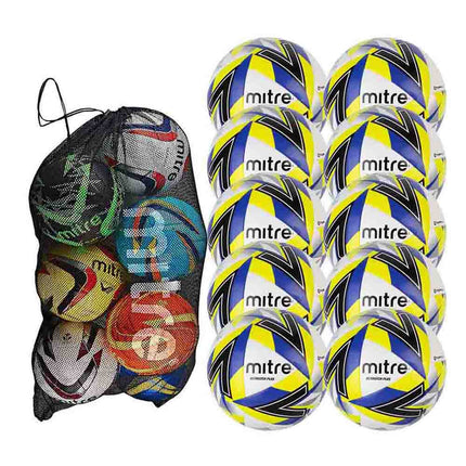 Mitre Ultimatch Plus x 10 Match Footballs