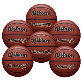 Wilson Reaction 6 Ball pack Wilson Basketball Balls Sports Ball Shop